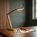 BARECEDAR™ Heritage Wood LED Desk Lamp